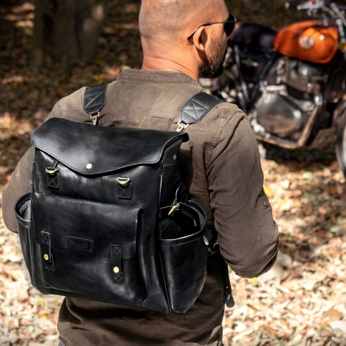 Trip Machine Outlander Saddlebag - Black