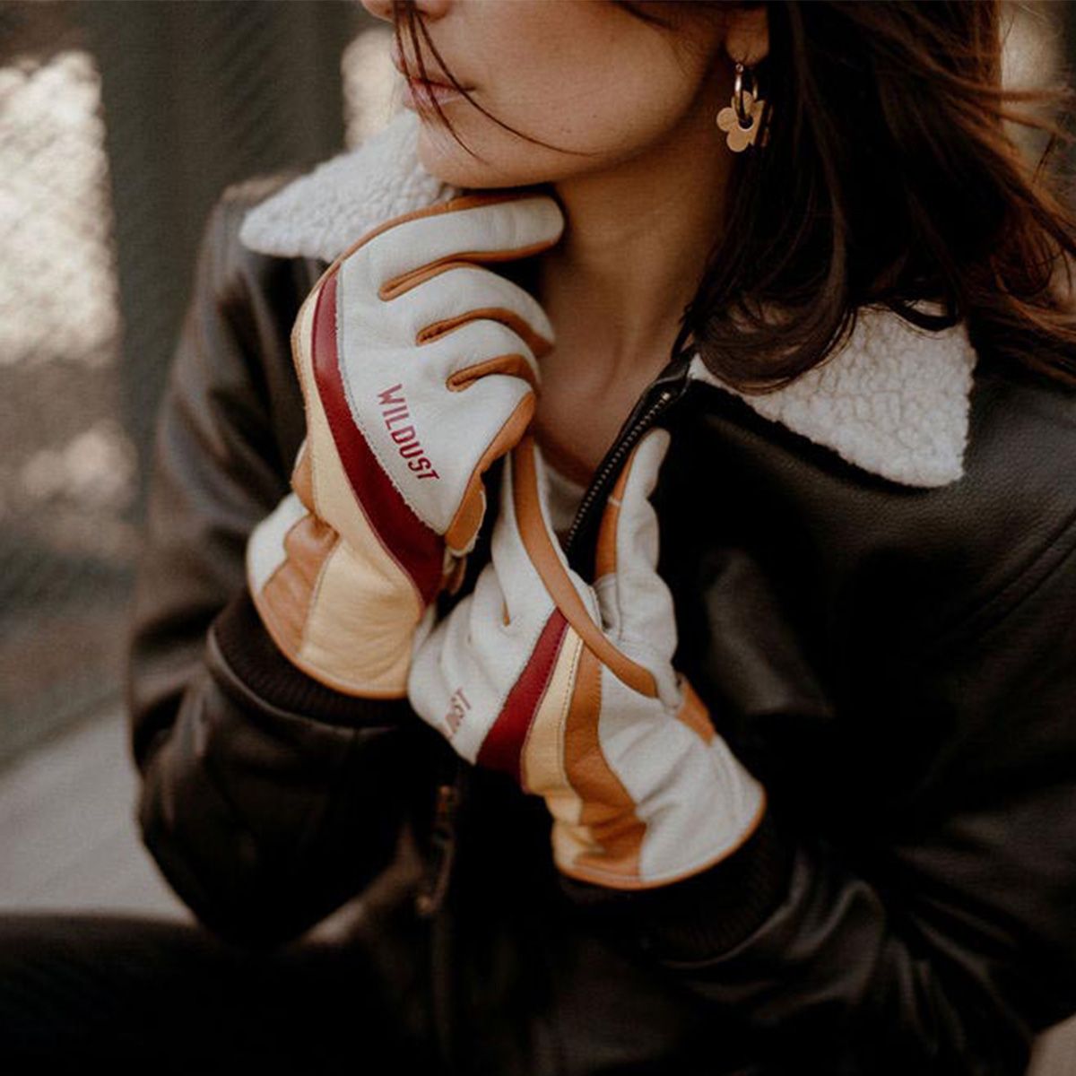 Wildust Sisters 70s Gloves - White