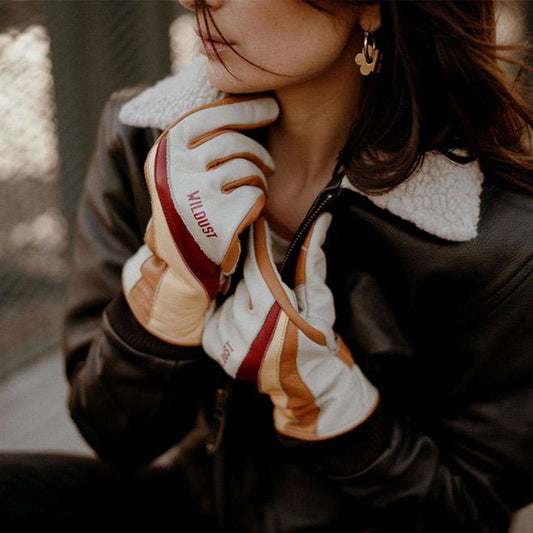 Wildust Sisters 70s Gloves - White
