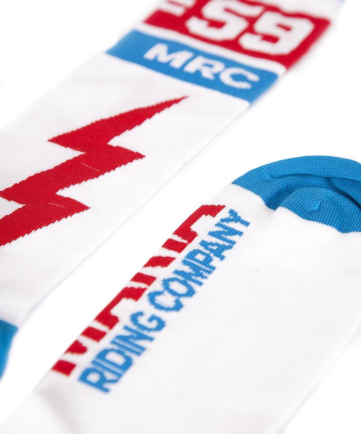 Maria Racing Company Socks - Red Lightning