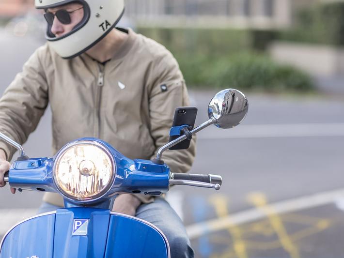 Quad Lock Scooter/Motorcycle Mirror Mount