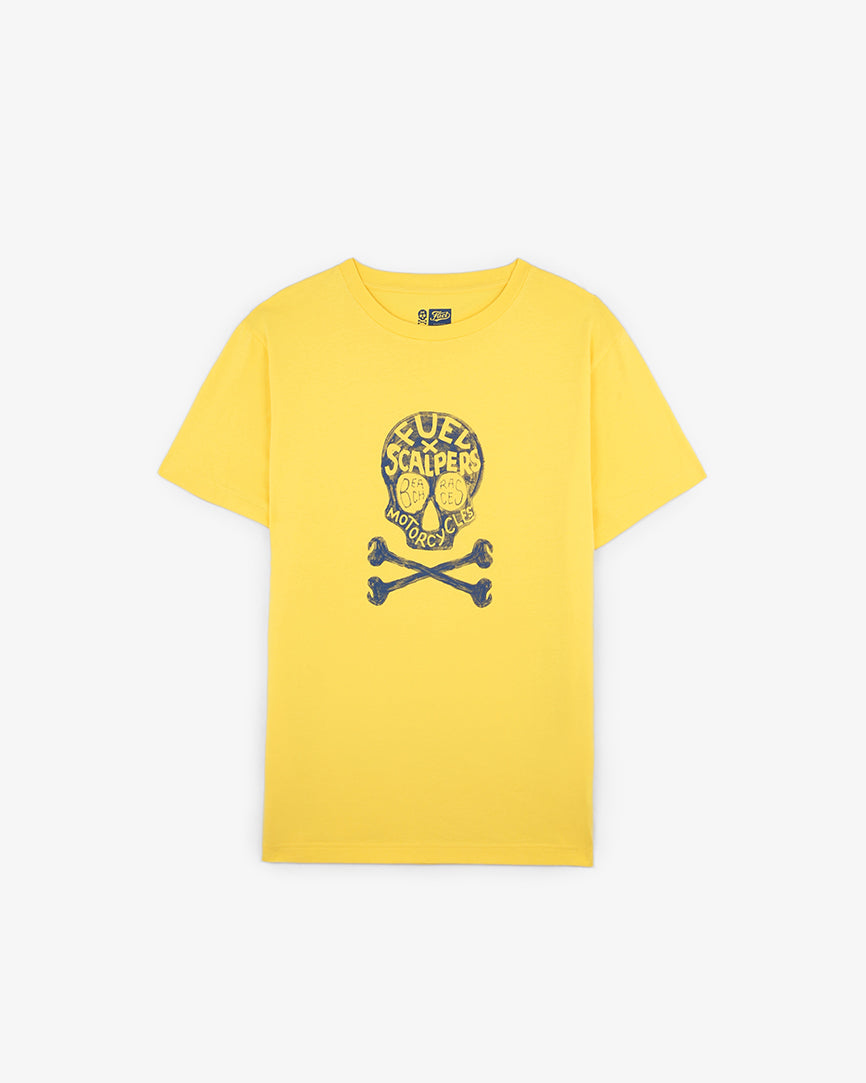 Fuel x Scalpers FXS T-Shirt - Mustard