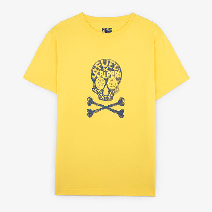 Fuel x Scalpers FXS T-Shirt - Mustard