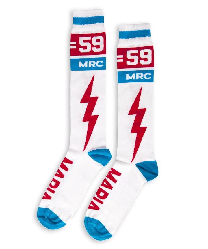 Maria Racing Company Socks - Red Lightning