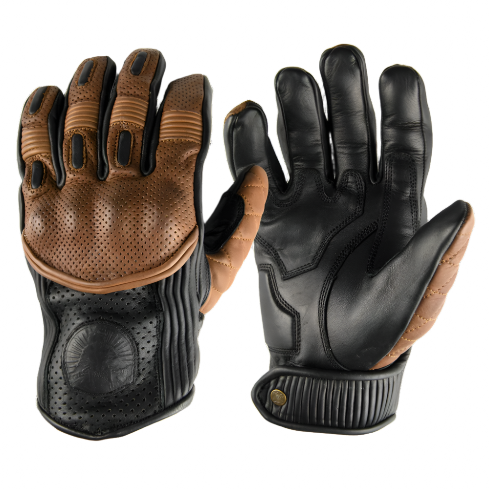 Goldtop Predator Gloves Return of the Cafe Racer MOTOMAN