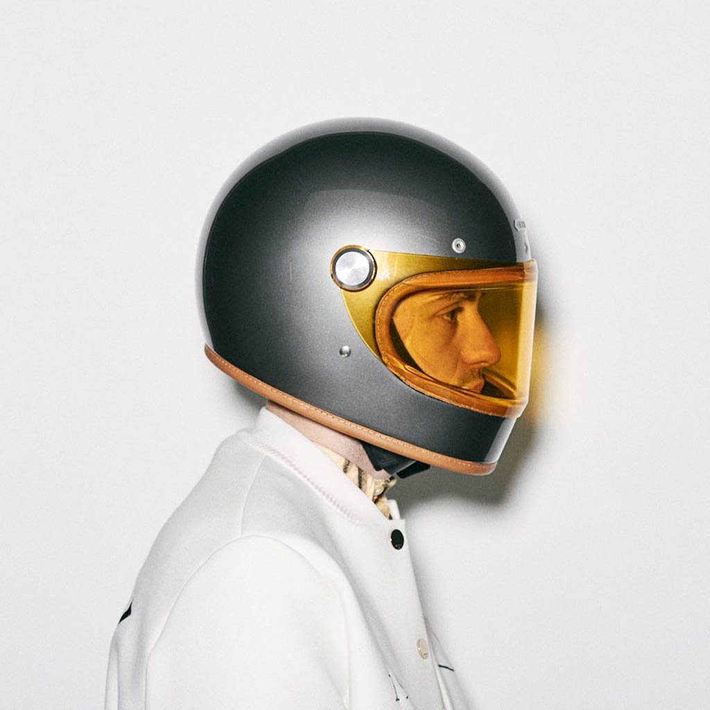 Hedon Heroine Racer Face Shield - Amber