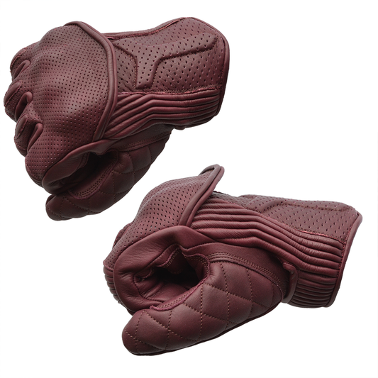 Goldtop Predator Gloves - Oxblood