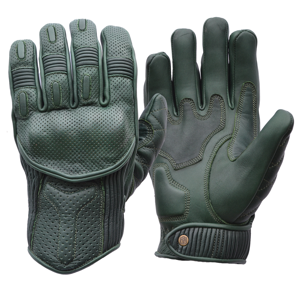 Goldtop Predator Gloves - Racing Green