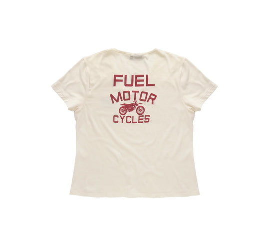 Fuel Woman Angie T-Shirt - Cream