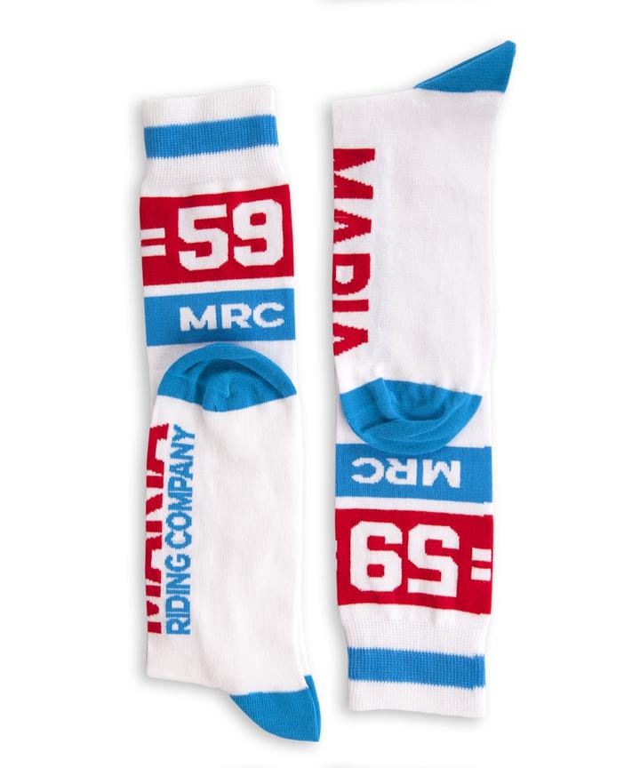 Maria Racing Company Socks - Red Lightning