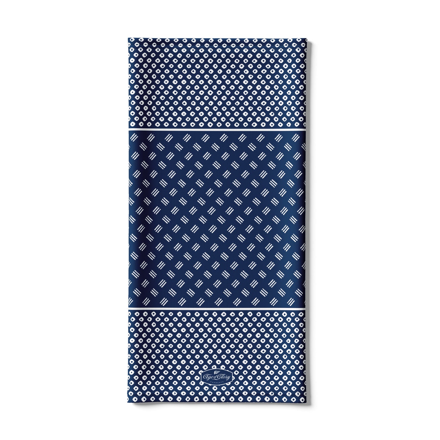 Age of Glory Kanoko Neck Tube - Indigo/White