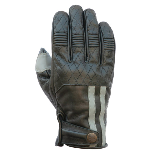 Age of Glory Miles Leather CE Gloves - Black/Grey