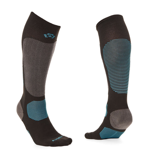 Axial Base Coolmax Socks - Black/Teal