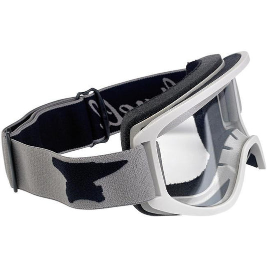 Biltwell Moto 2.0 Goggles - Script Titanium