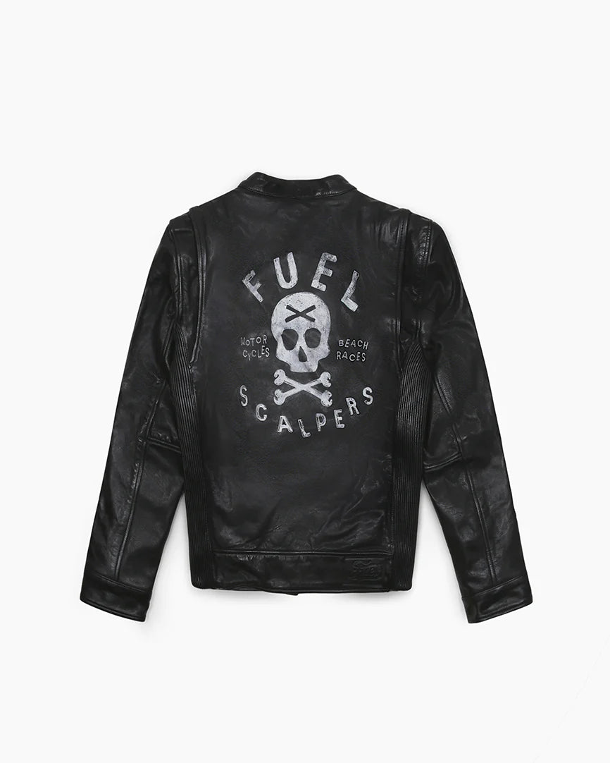 Fuel FXS Leather Jacket - Black