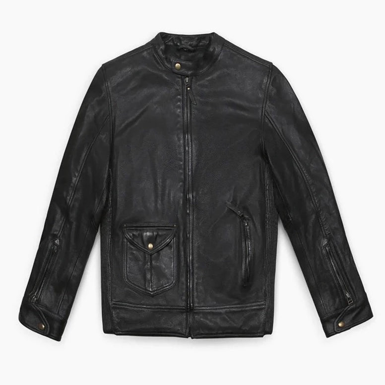 Fuel FXS Leather Jacket - Black