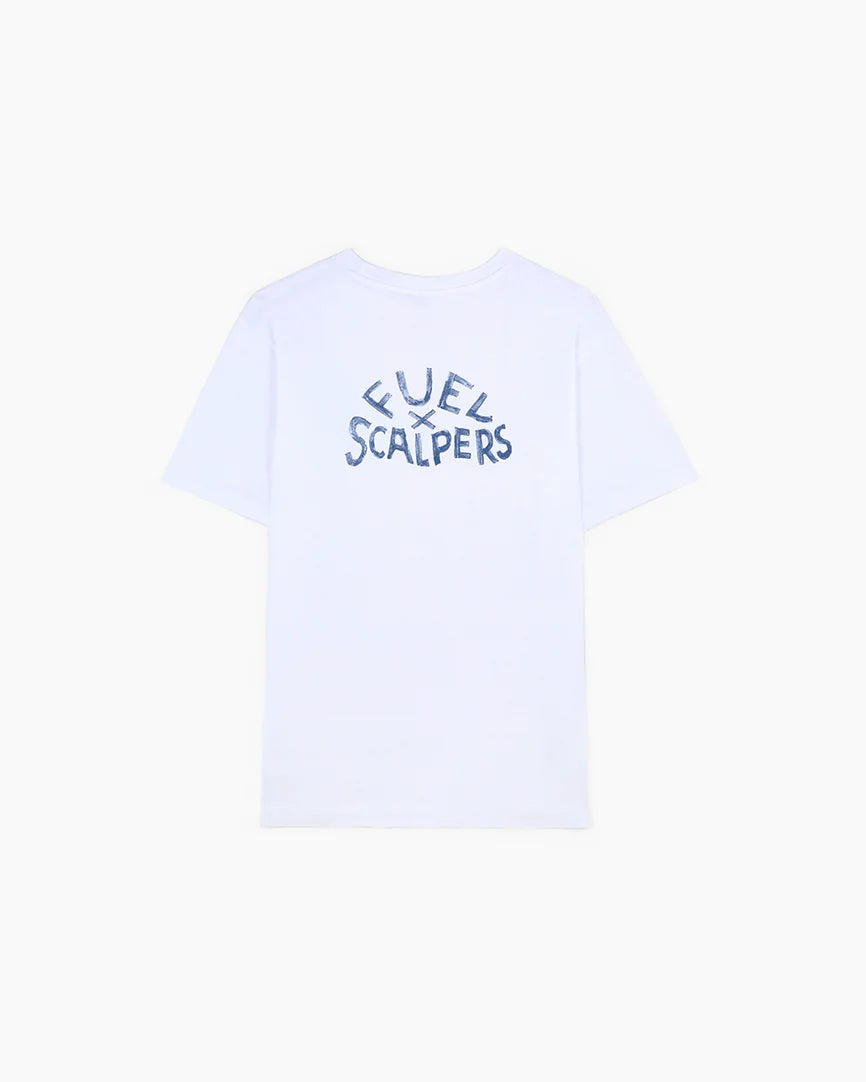Fuel x Scalpers FXS T-Shirt - White
