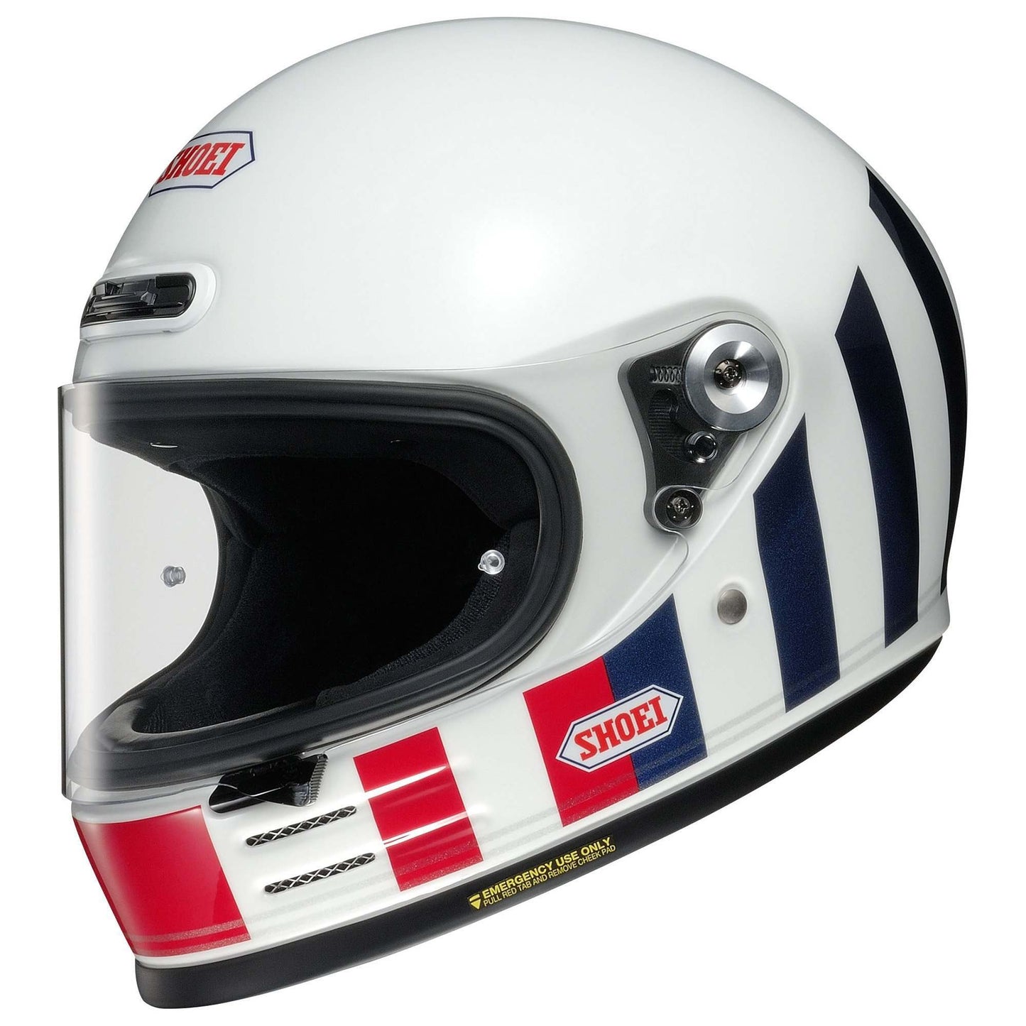 Shoei Glamster Resurrection - TC10 White/Red/Blue