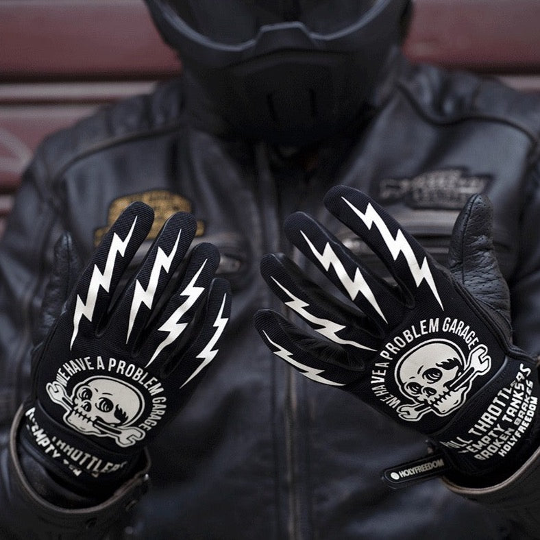 Holyfreedom Tools Motorcycle Gloves - Black