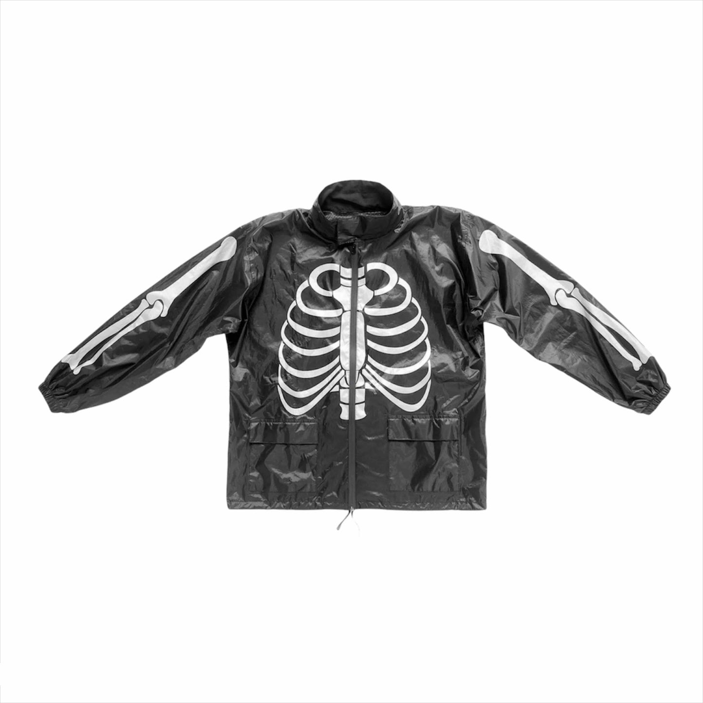 Fuel Day of the Dead Rain Suit - Black