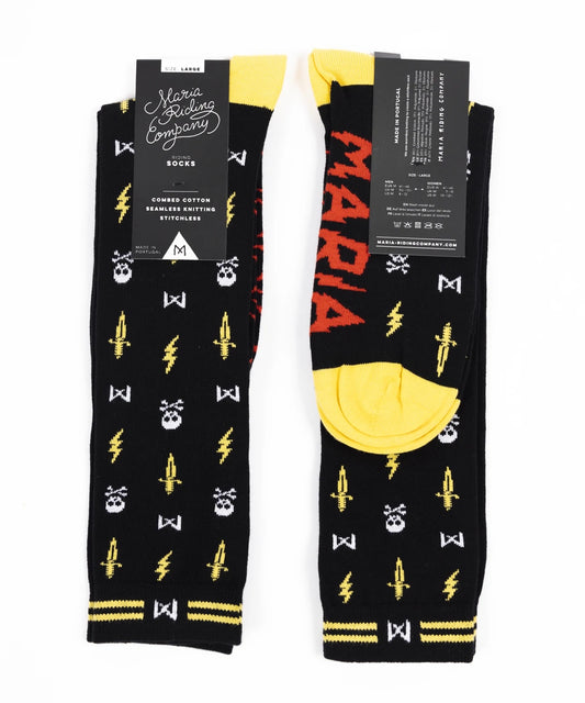 Maria Riding Company Socks - Skull and Dagger