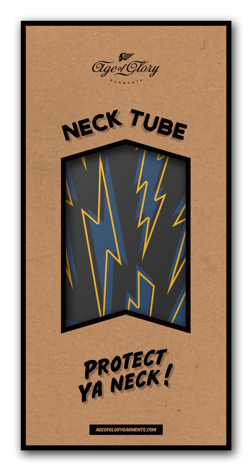 Age of Glory Bolts Neck Tube - Black/Blue/Gold