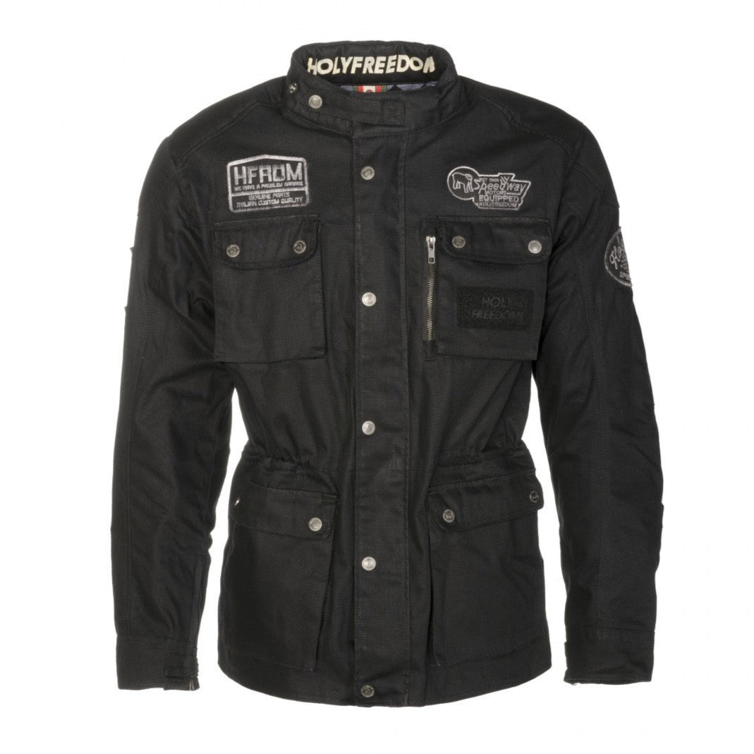 Holyfreedom Quattro Waxed Jacket - Black