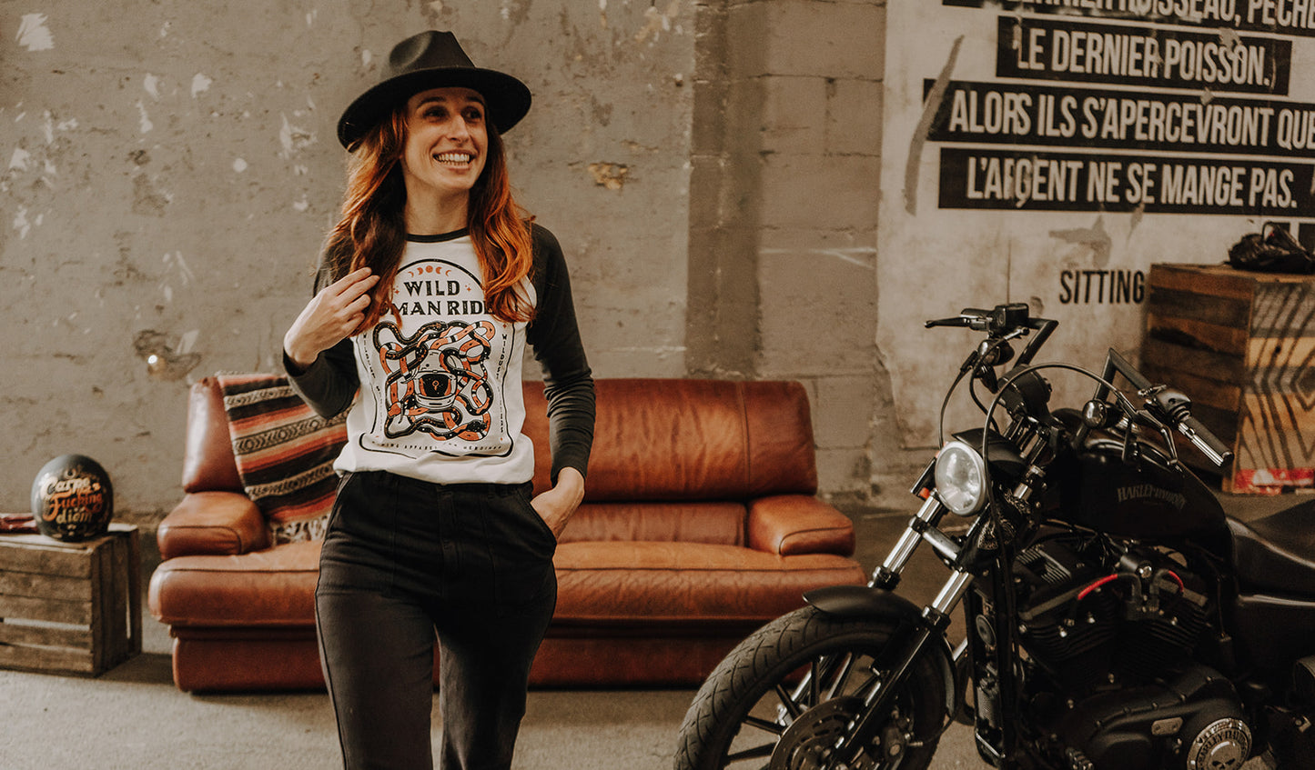 Wildust Sisters Long Sleeve Tee - Wild Woman Rider