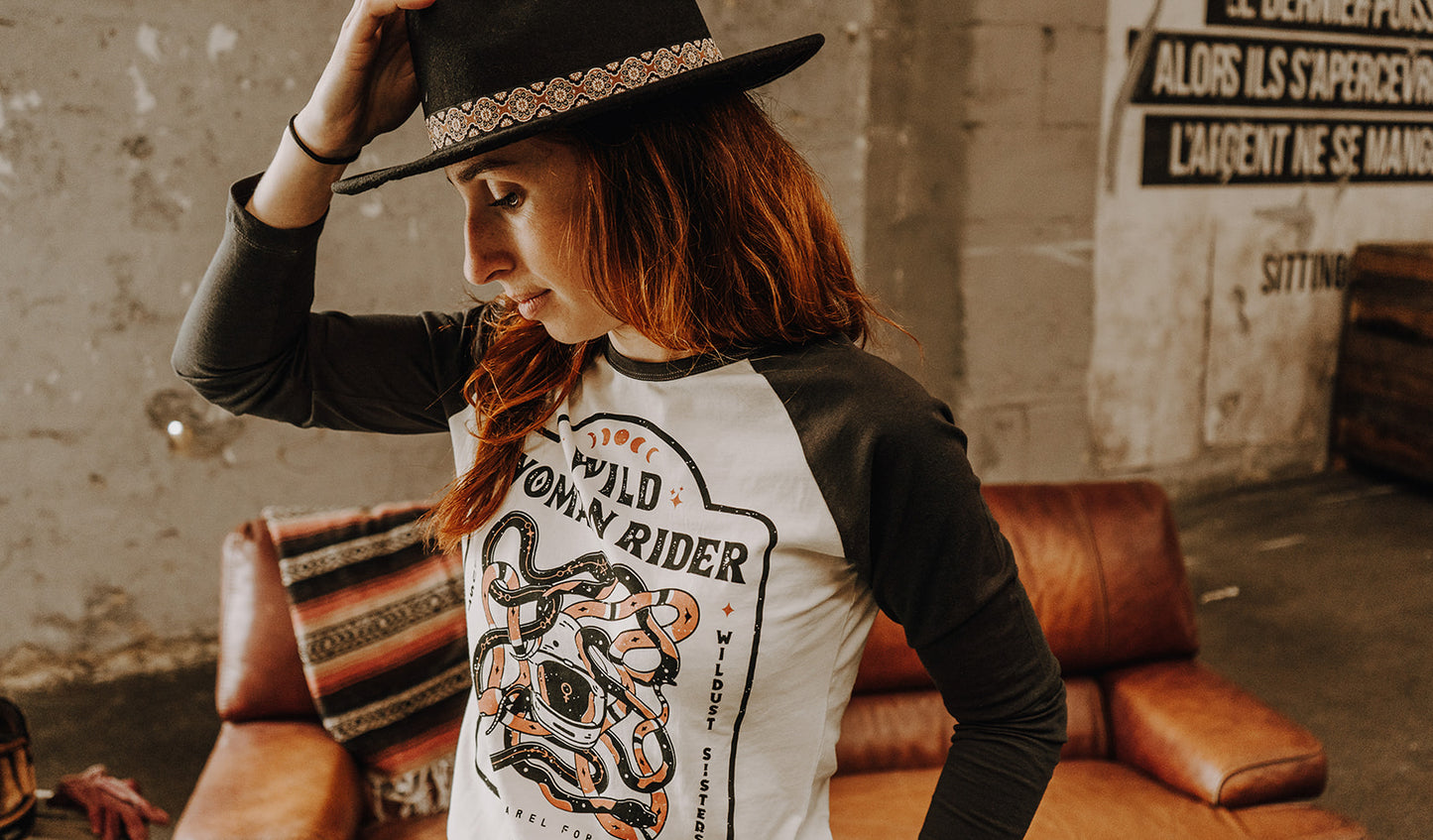 Wildust Sisters Long Sleeve Tee - Wild Woman Rider