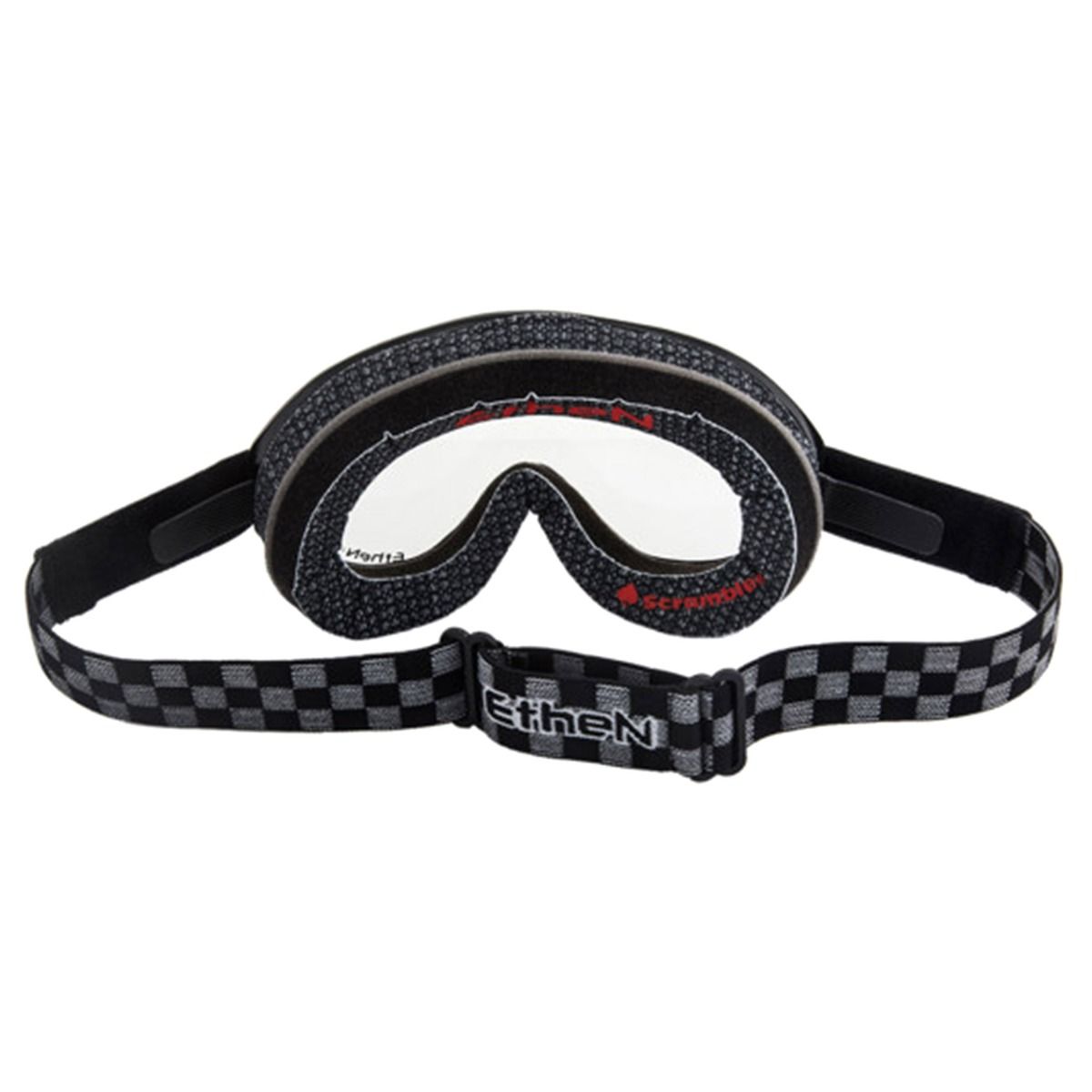 Ethen Scrambler Goggles - Checkers Black/Grey