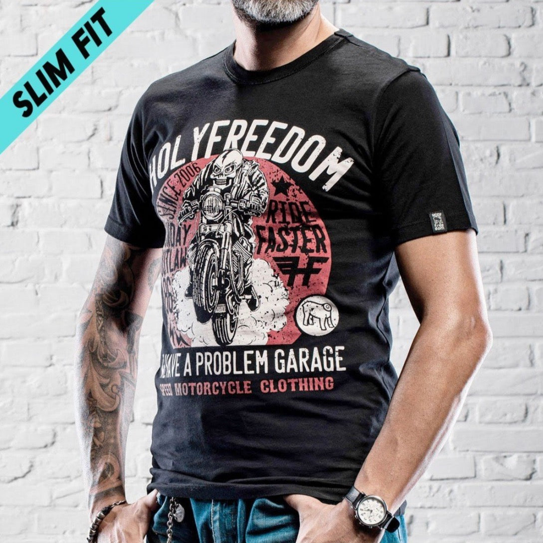 Holyfreedom Sunday Outlaw T-shirt - Black