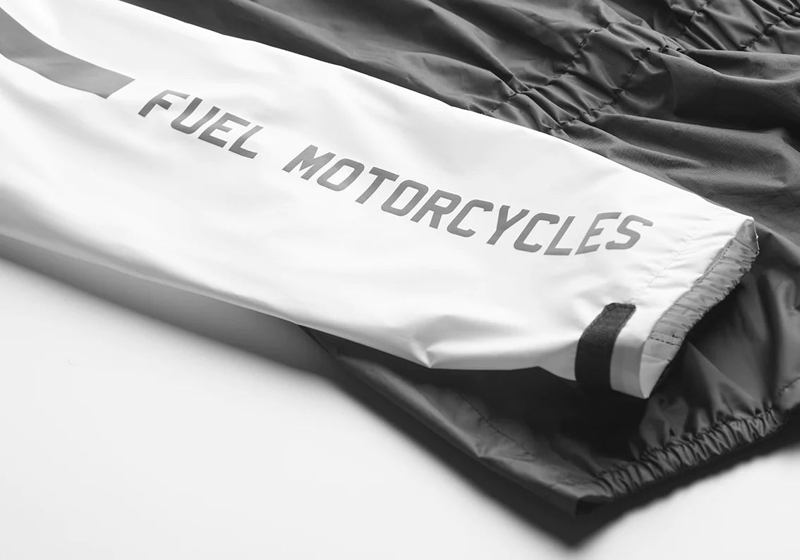 Fuel Thunder Rain Jacket - Black/White