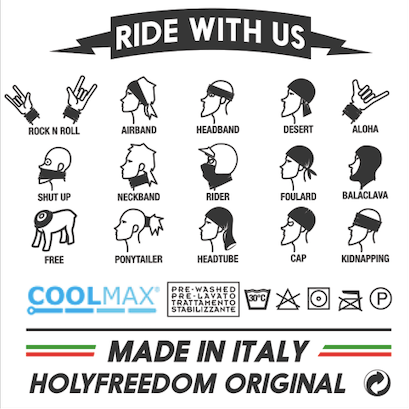 Holyfreedom Repreve Neck Tube - Bullit Dark