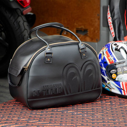 Degner SPHB-14 Leather Helmet Bag