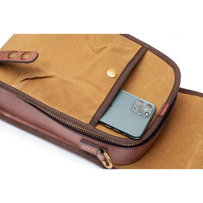 Fogy Garage Compass Magnetic Tank Bag - Desert