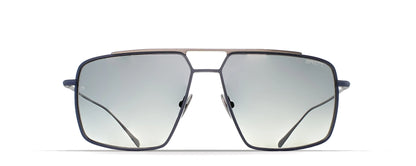 Brett Al Sunglasses - Blue/Silver