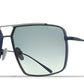 Brett Al Sunglasses - Blue/Silver