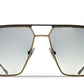 Brett Al Sunglasses - Gun/Black