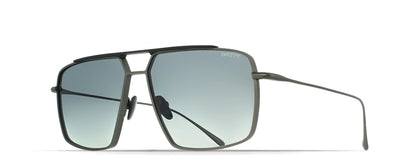 Brett Al Sunglasses - Gun/Black
