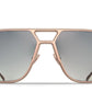 Brett Ed Sunglasses - Pink Gold