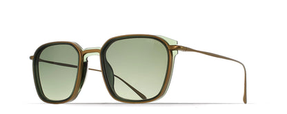 Brett Mike Sunglasses - Green/Copper