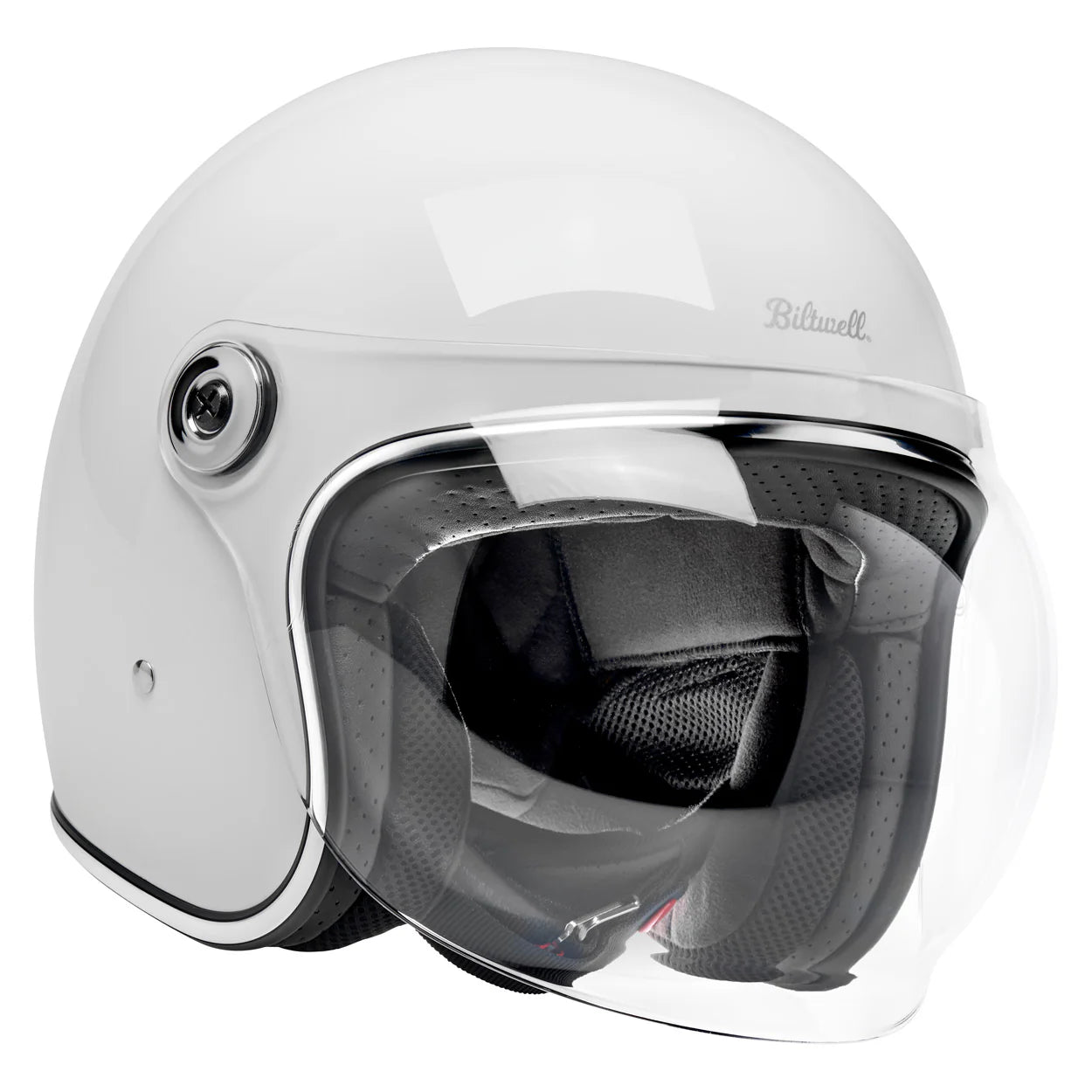 Biltwell Tahoe Jet Helmet - Gloss White