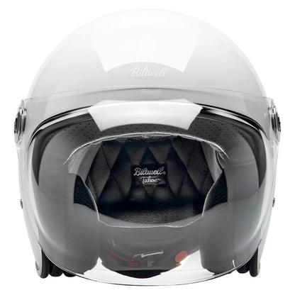 Biltwell Tahoe Jet Helmet - Gloss White