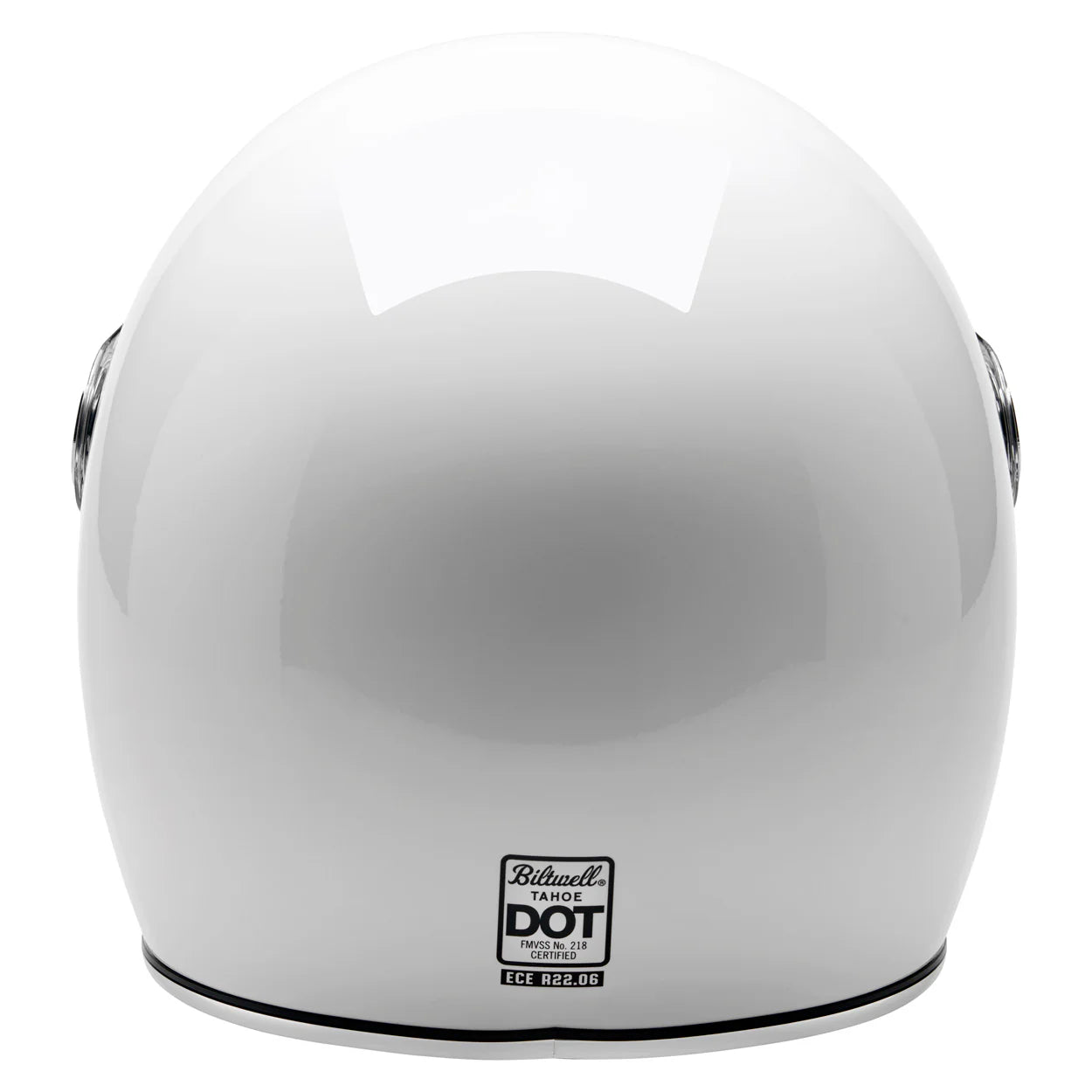 Biltwell Tahoe Jet Helmet - Gloss White