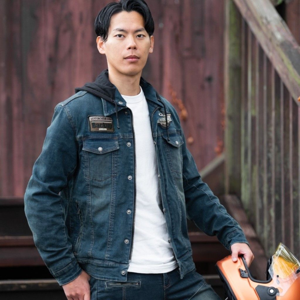 Degner 24SJ-4 Hoodie Denim Jacket