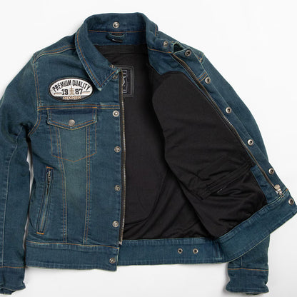 Degner FR25SJ-4 Women's Denim Hoodie Jacket