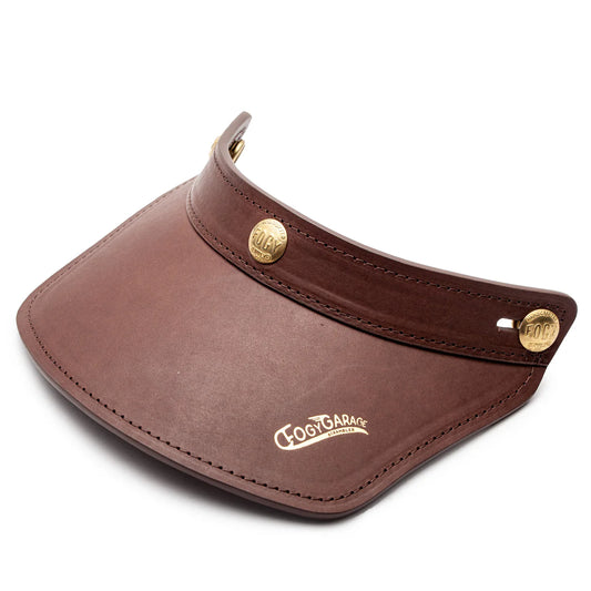 Fogy Garage Leather Peak - Brown