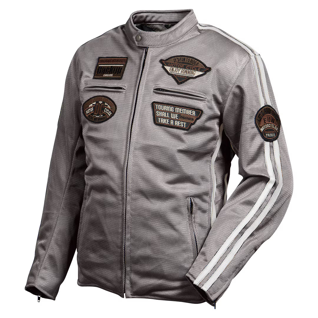Degner Textile Mesh Jacket 24SJ-1 - Grey