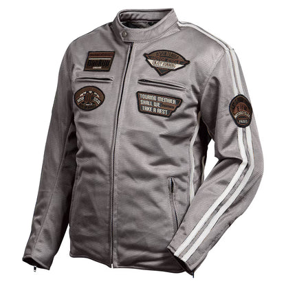 Degner Textile Mesh Jacket 24SJ-1 - Grey