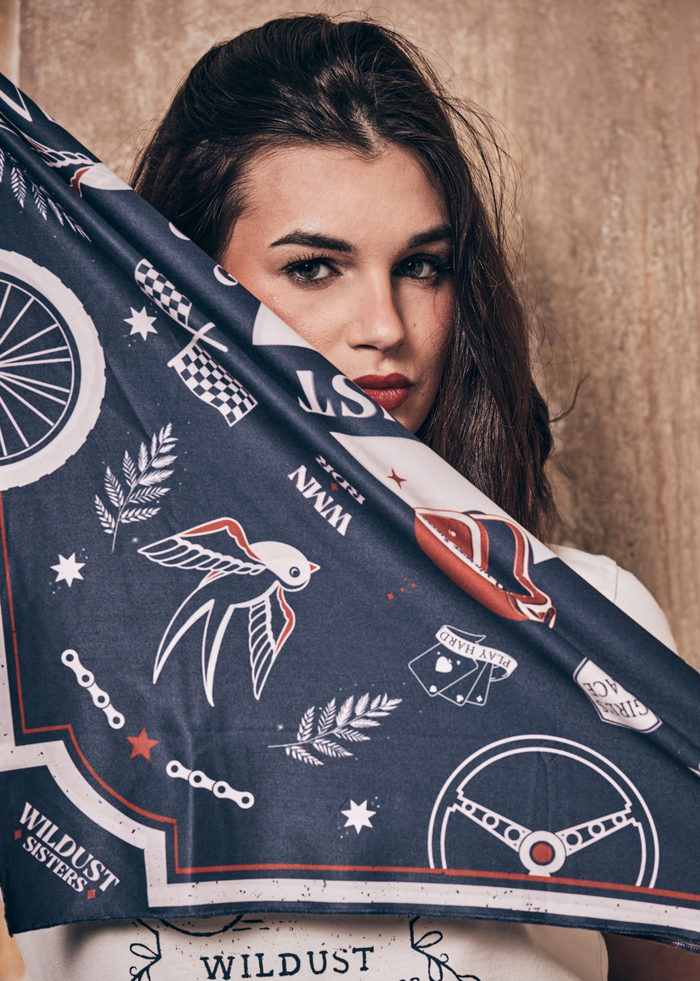 Wildust Sisters Moto Scarf - Victory